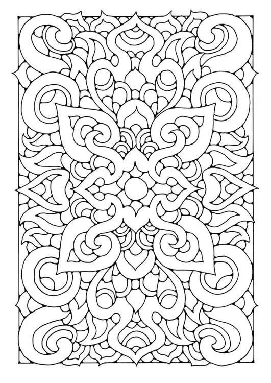 calming coloring pages for teens - photo #23