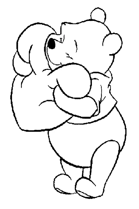i love you bear coloring pages - photo #9