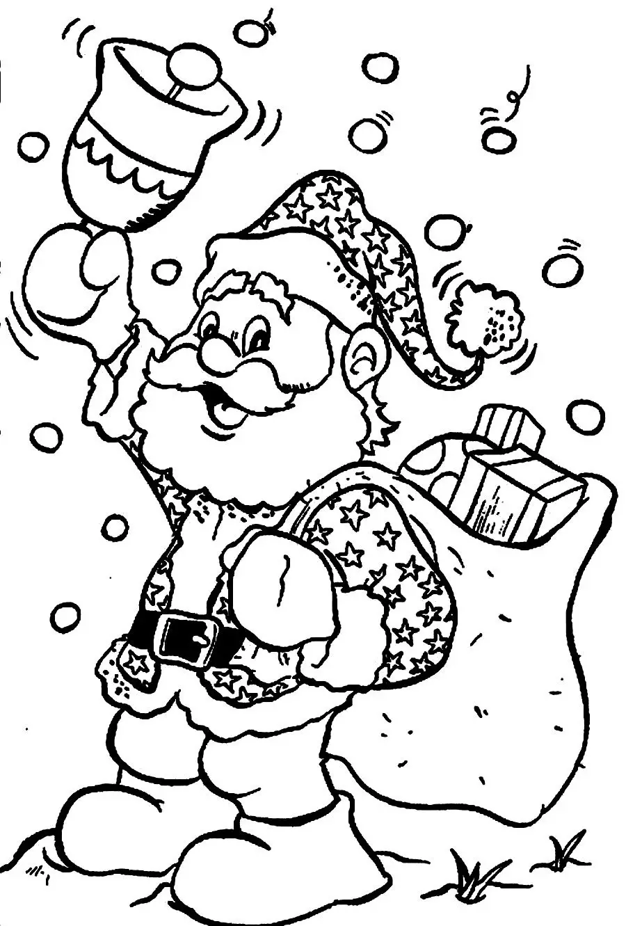 cajun christmas coloring pages - photo #11