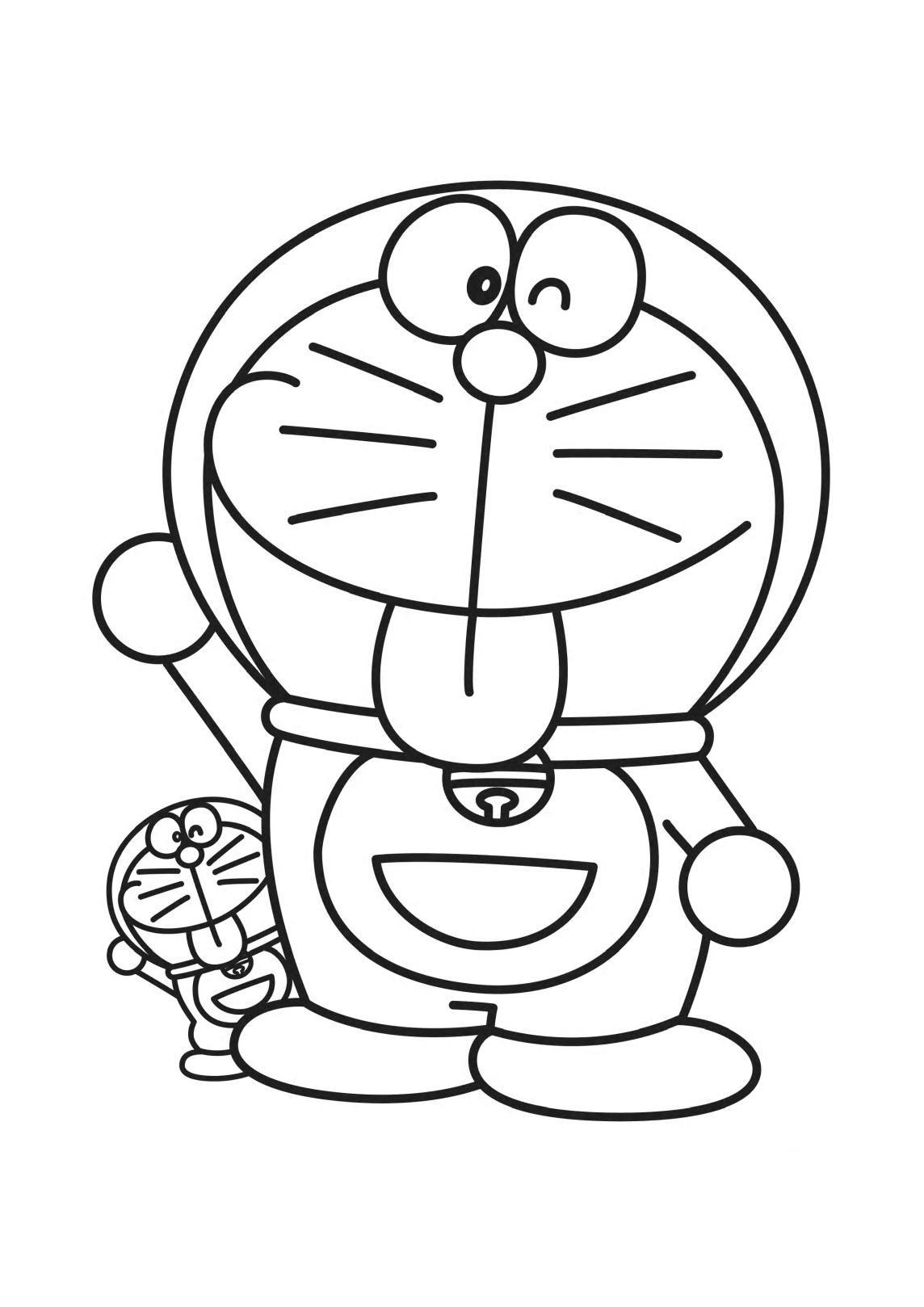 dibujos de doraemon para colorear