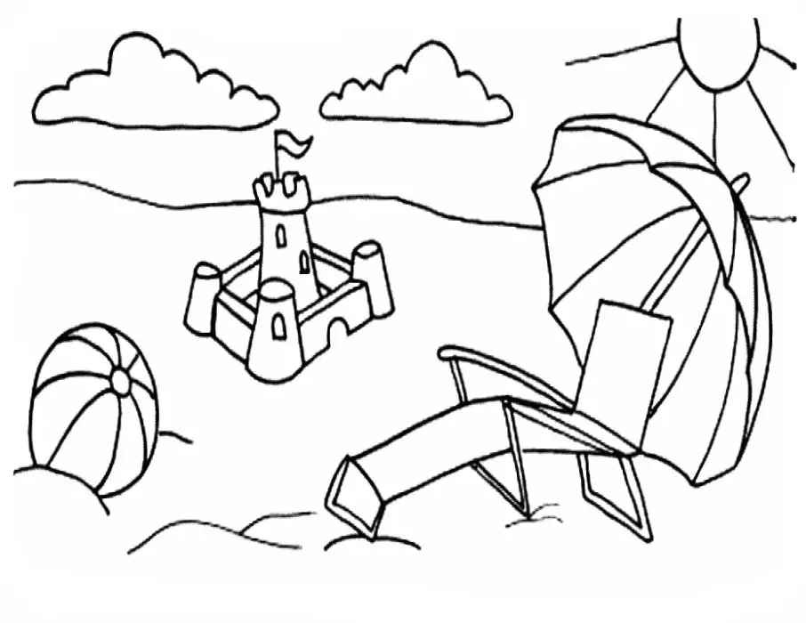 jamaica coloring pages of beaches - photo #3