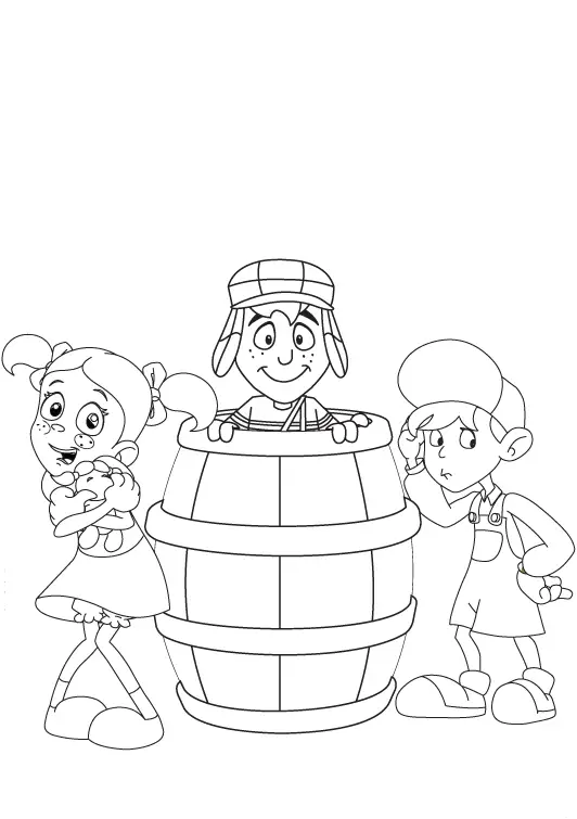 la chilindrina coloring pages - photo #27