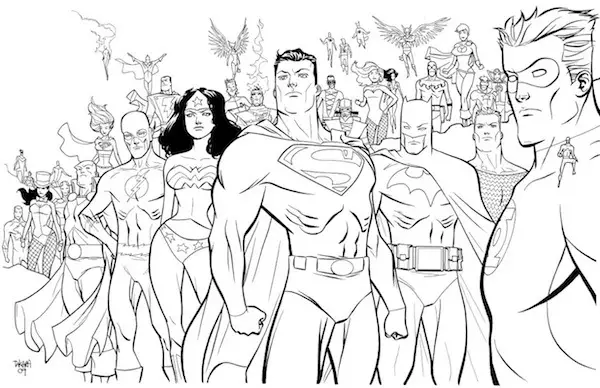 q es superheroes coloring pages - photo #5