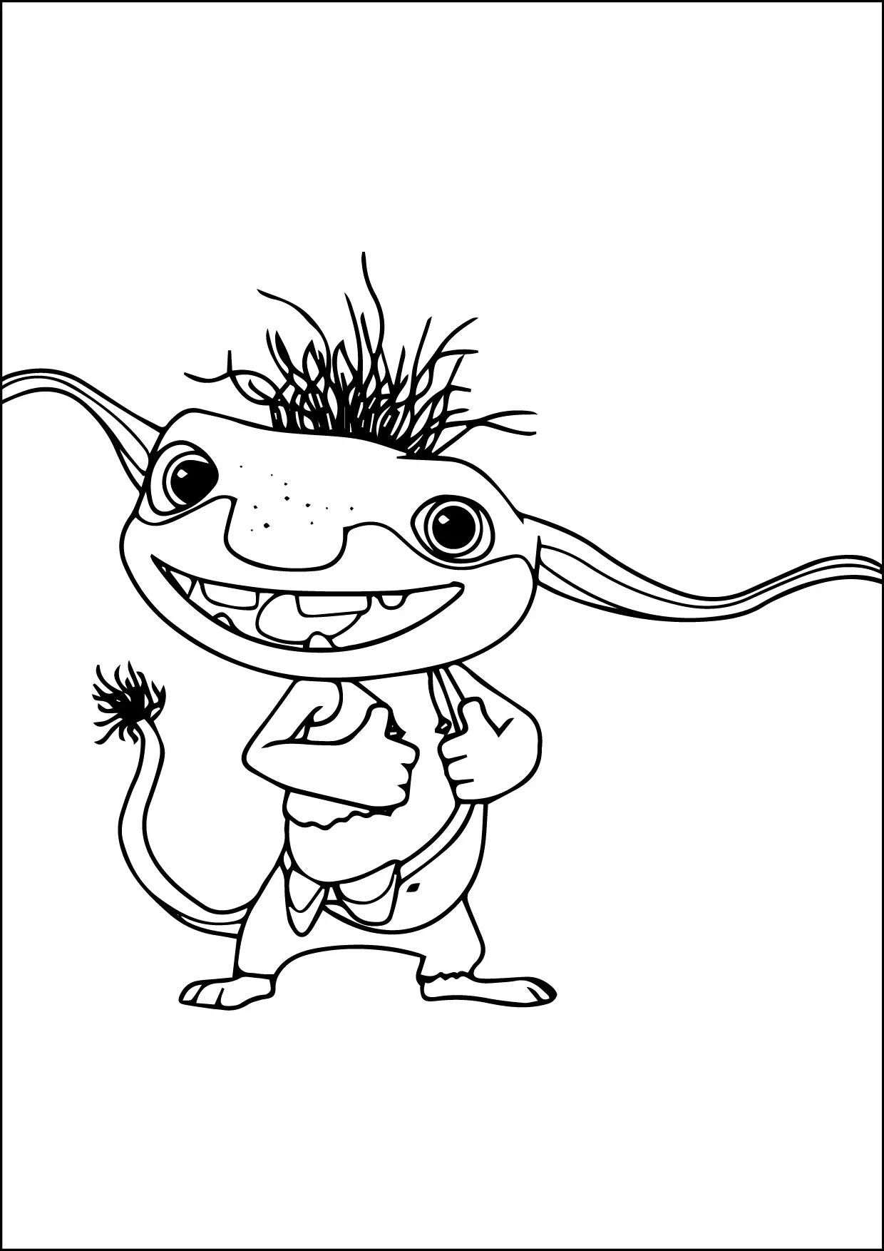 wallykazam coloring pages stan - photo #9
