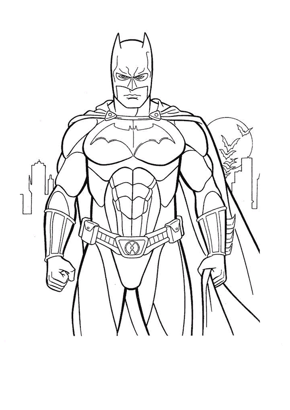 batman para colorear