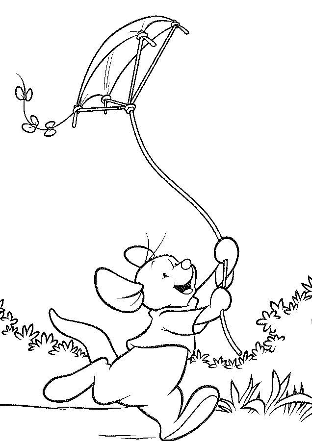 colorear winnie pooh