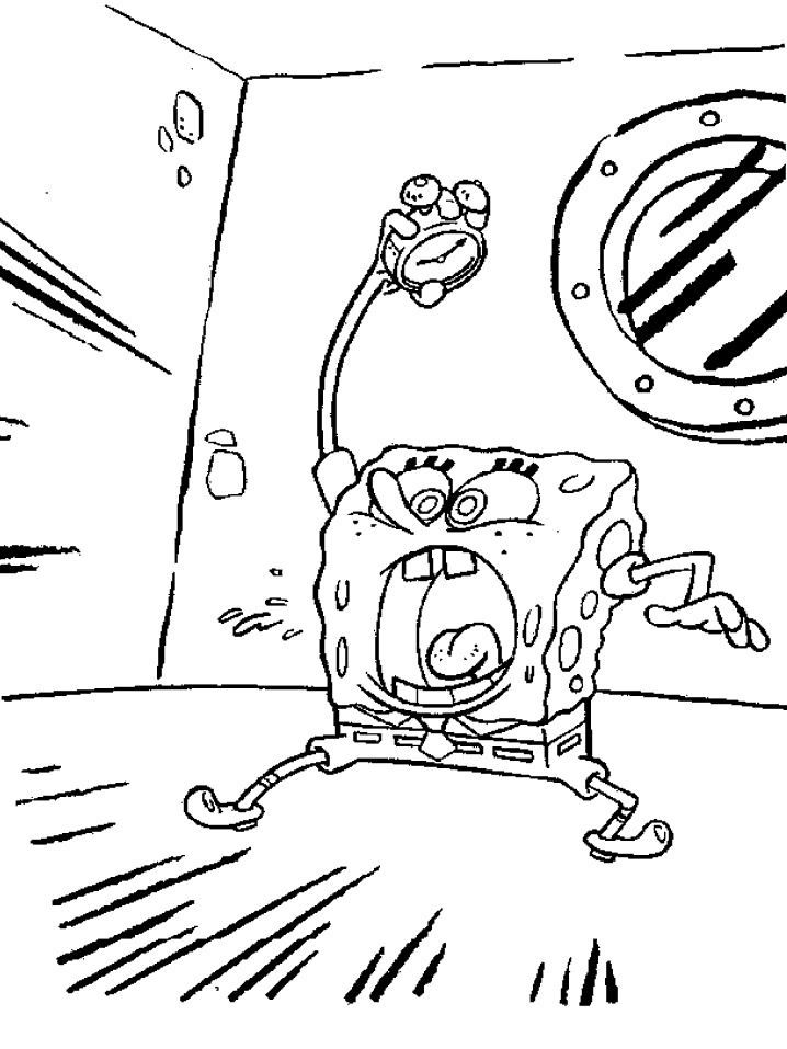 dibujos bob esponja para pintar