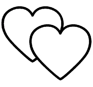 dibujos de corazones para colorear