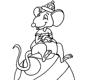 dibujos de ratones para imprimir