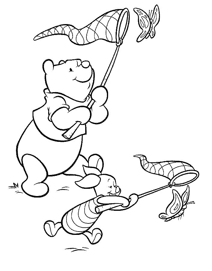 dibujos de winnie pooh para colorear