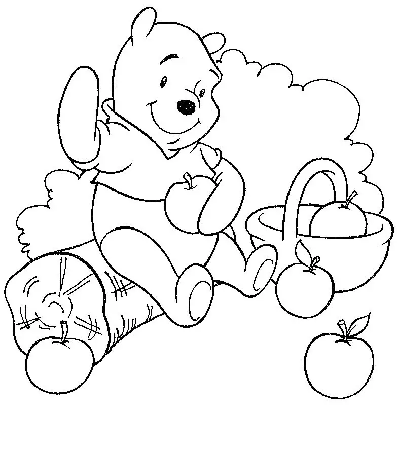dibujos de winnie pooh para pintar