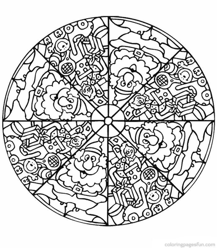 dibujos mandalas para colorear e imprimir