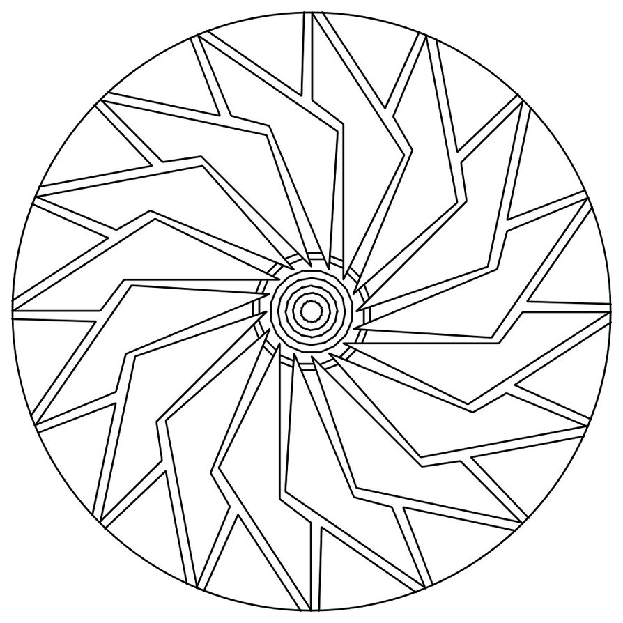 dibujos mandalas para imprimir