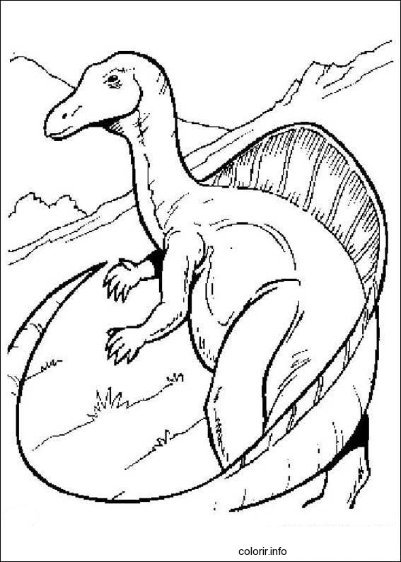 dibujos para colorear dinosaurios