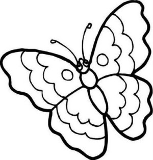 dibujos para colorear mariposas