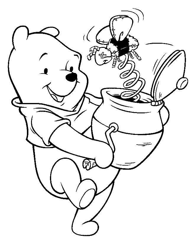 dibujos para colorear winnie pooh