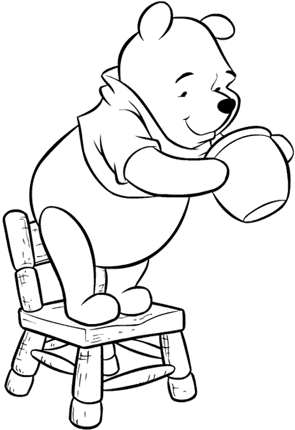 dibujos para imprimir de winnie pooh