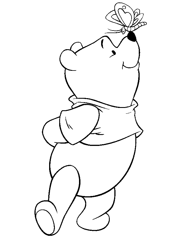 dibujos para pintar pooh