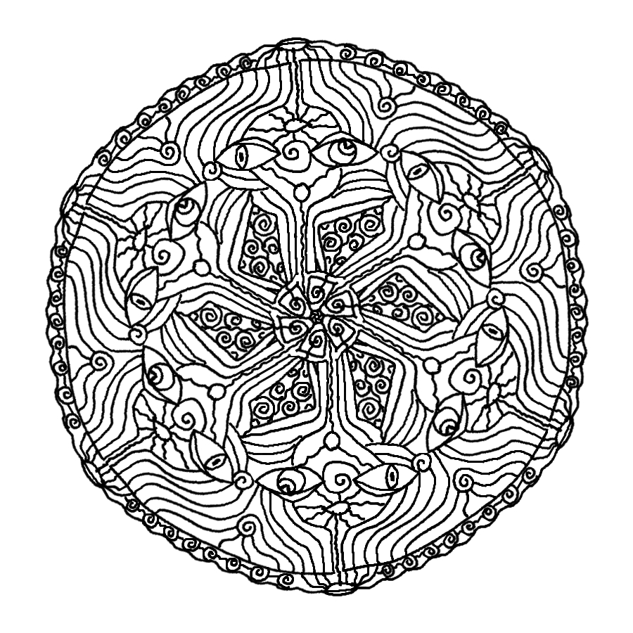 disenos de mandalas para imprimir