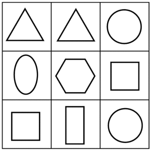 figuras geometricas para colorear