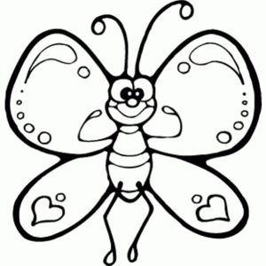 imagenes de mariposa para colorear