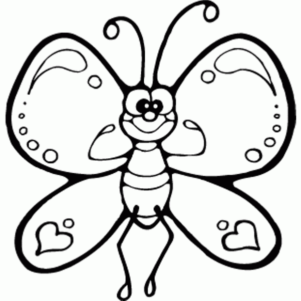 imagenes de mariposa para colorear