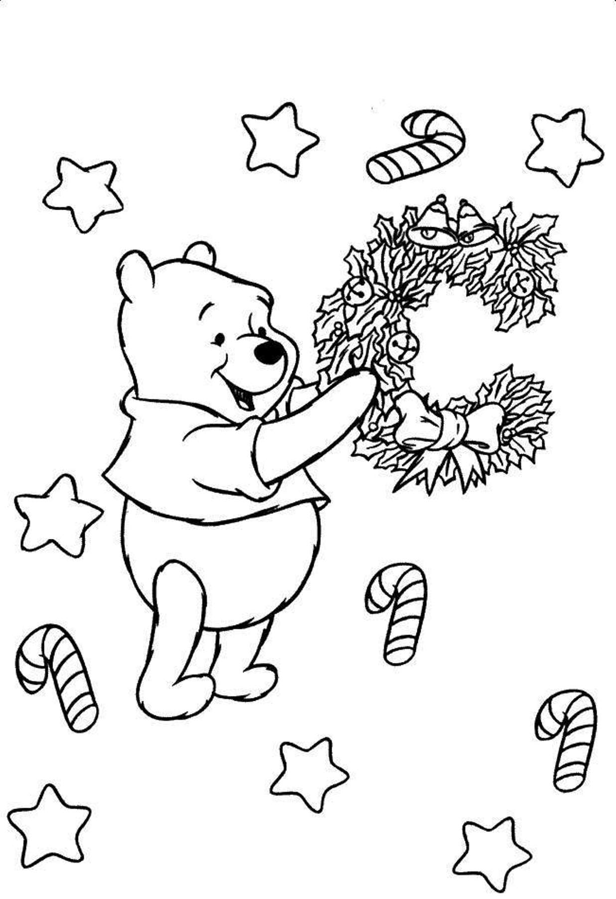 imagenes de pooh para colorear