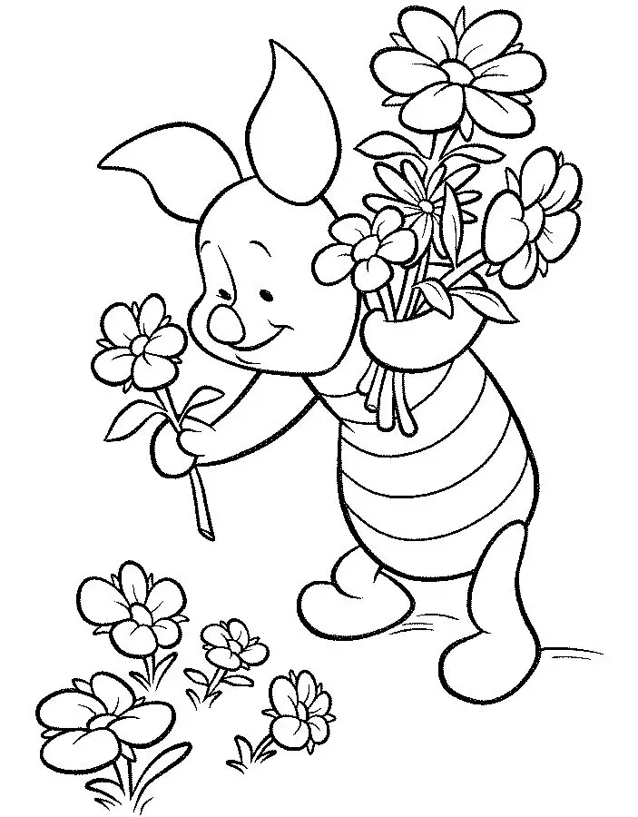 imagenes para colorear winnie pooh
