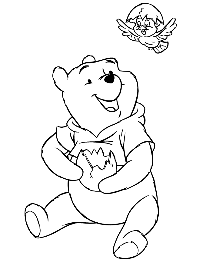 imagenes para pintar de winnie pooh