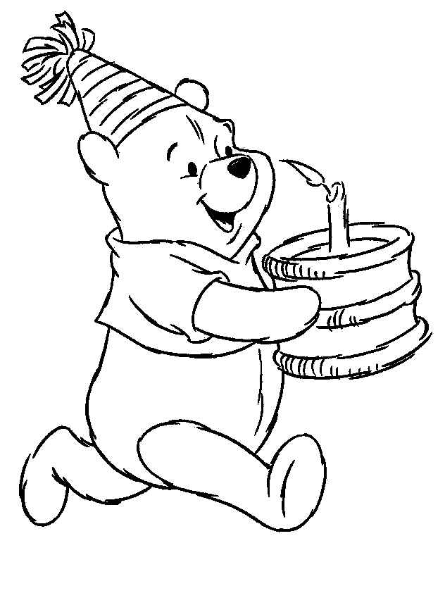 juegos de pooh para colorear