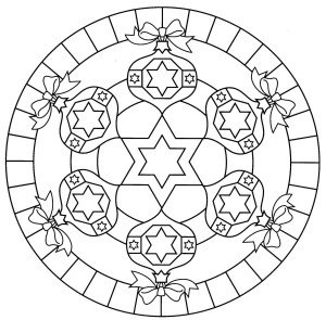 mandala para colorear