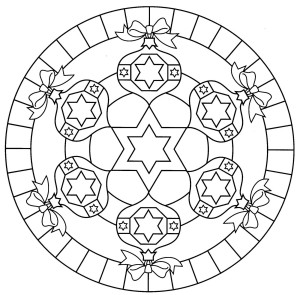 mandala para colorear