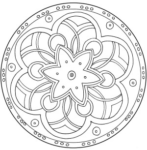 mandala para pintar