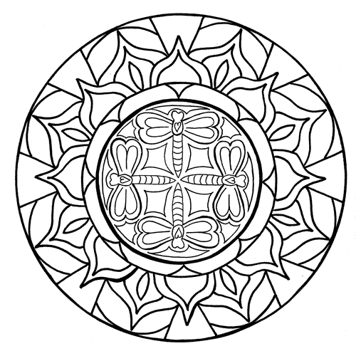 mandalas imagenes para pintar