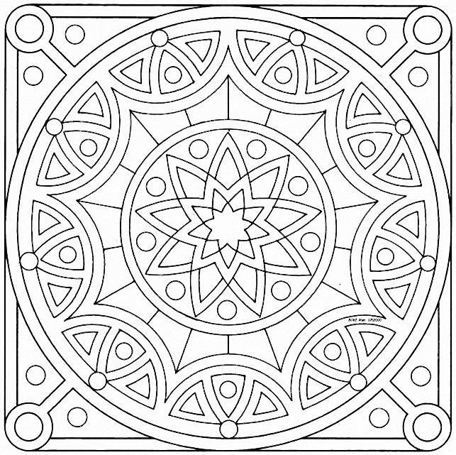 mandalas para colorear online