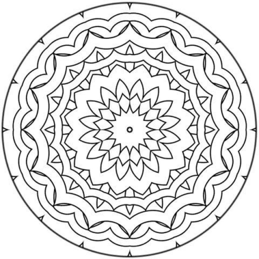 mandalas para colorear