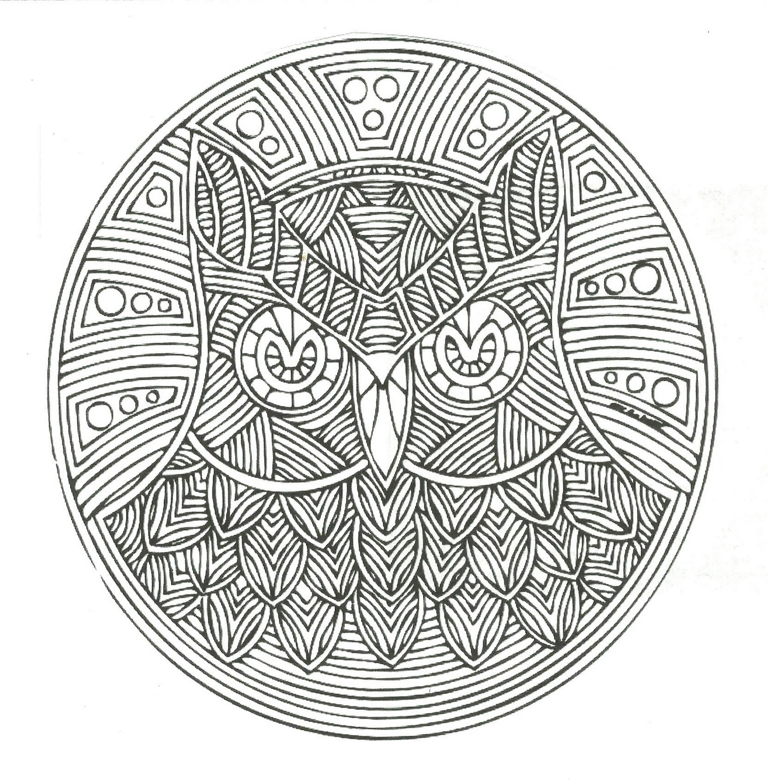 mandalas para colorear