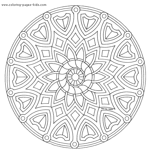 mandalas para pintar en linea