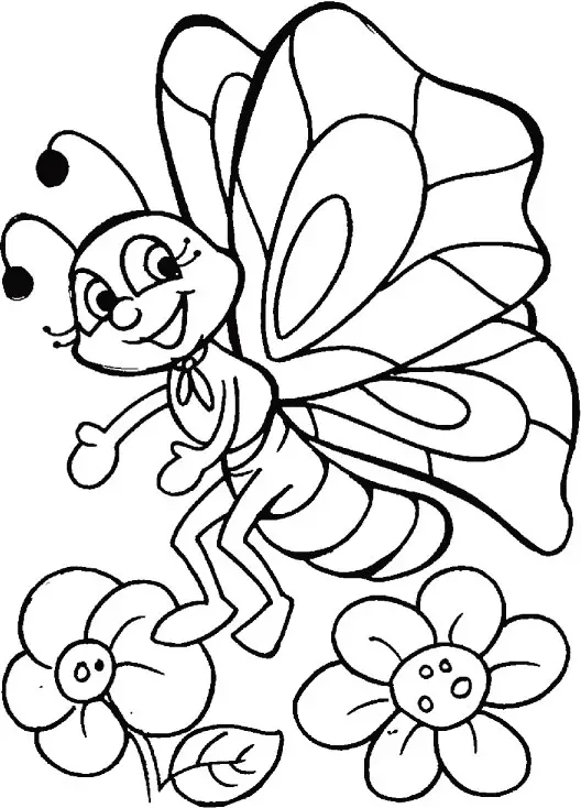 mariposas dibujos para imprimir