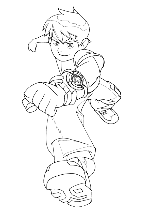 ben 10 para colorear