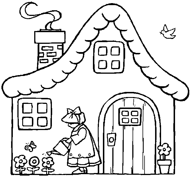 casas para dibujar