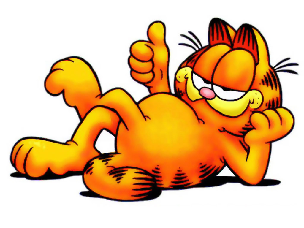 dibujo de garfield