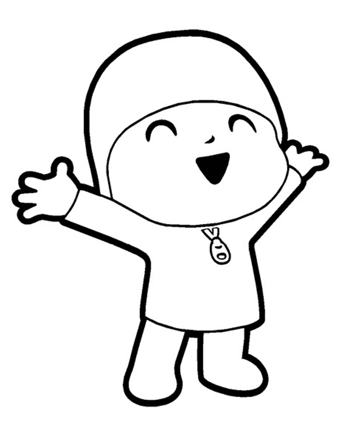 dibujos pocoyo para colorear