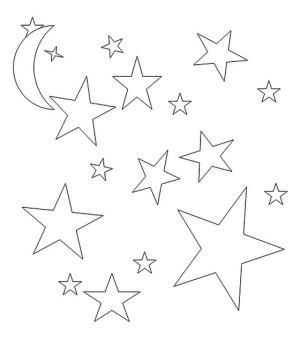 estrellas para colorear