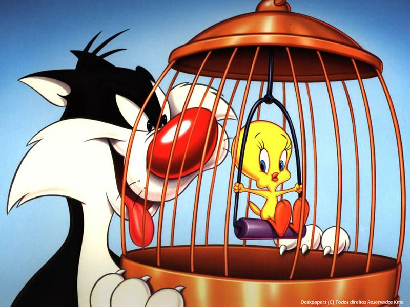 imagenes de silvestre y piolin