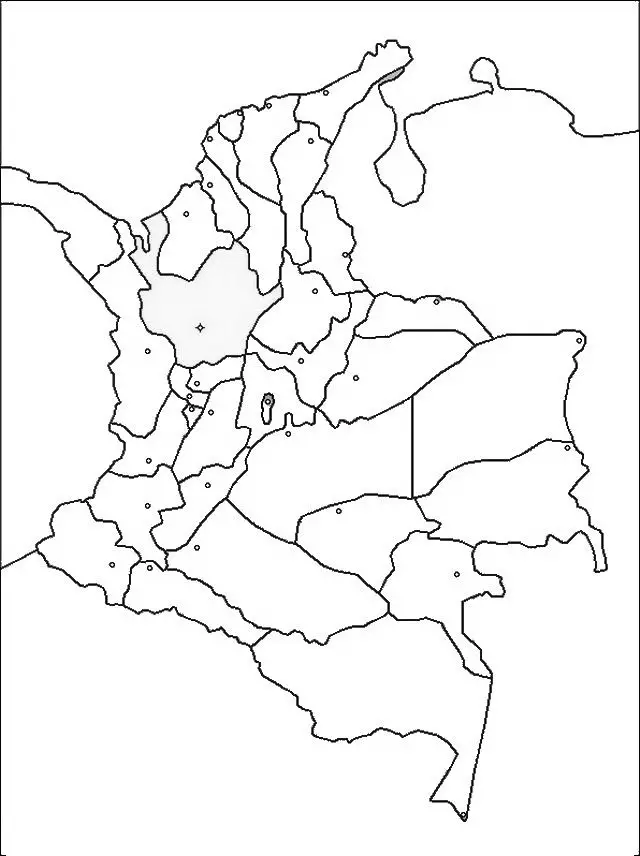 mapa de antioquia para imprimir