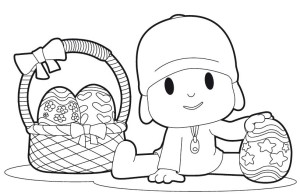 pocoyo colorear