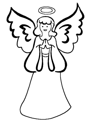 angel para pintar