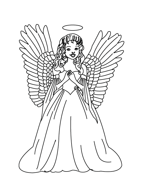 angel para pintar