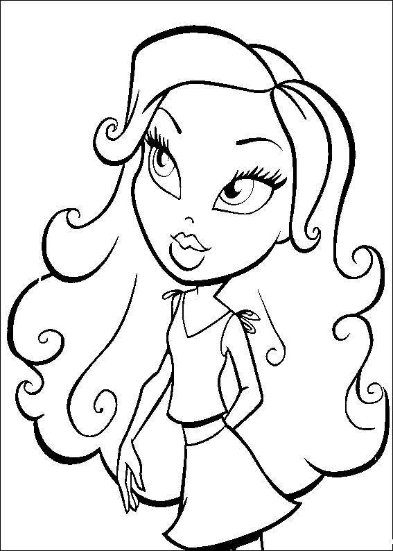 bratz colorear